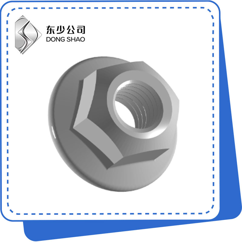 有效扭力全金屬六角法蘭螺帽細牙